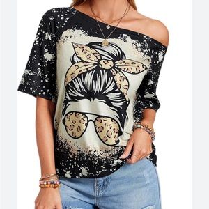 Off the shoulder Tshirt